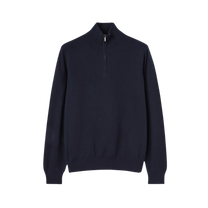<tc>Loro Piana</tc> 男士經典半拉鍊