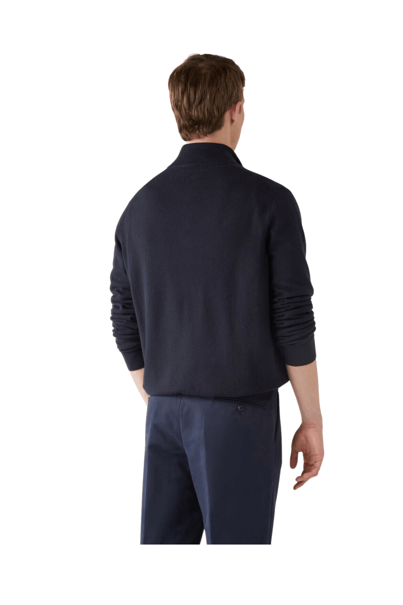 <tc>Loro Piana</tc> 男士經典半拉鍊