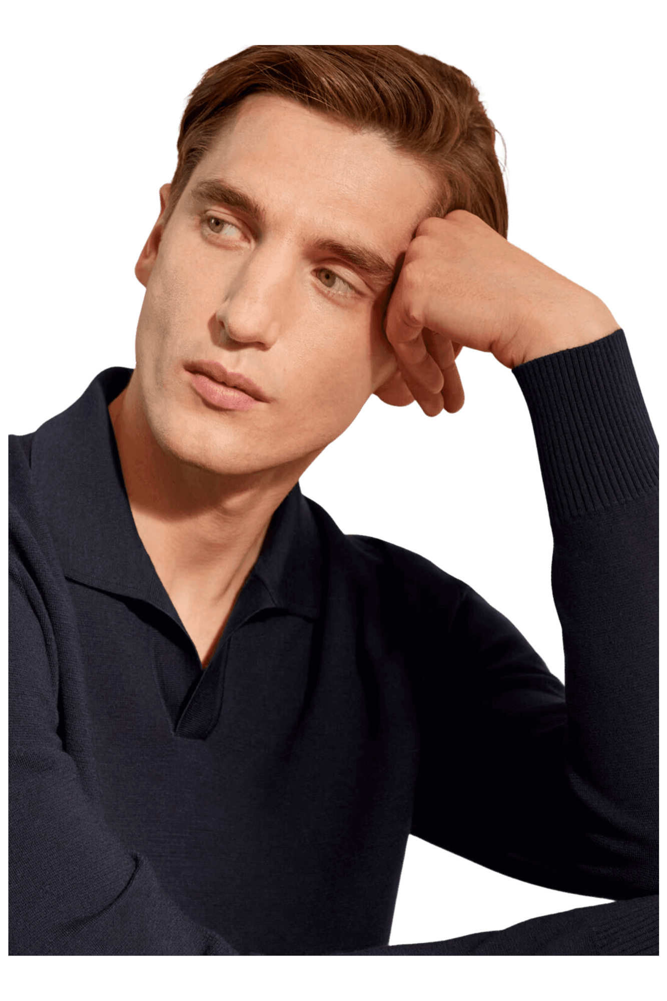 <tc>Loro Piana</tc> 男士無扣 Polo 衫