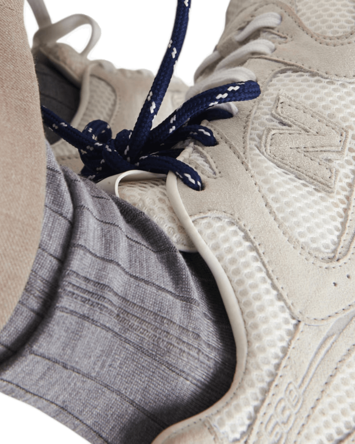 New Balance X Miu Miu 530 SL suede and mesh women's sneakers