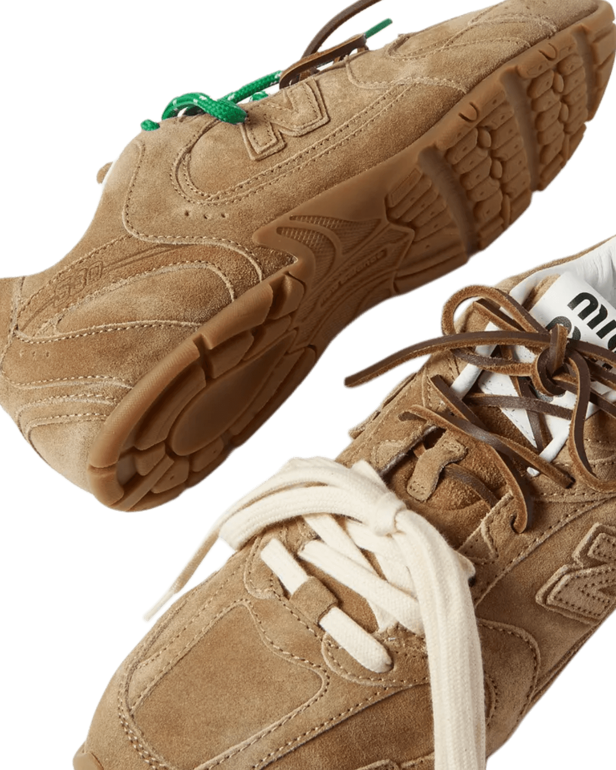 New Balance X Miu Miu 530 SL suede women's sneakers