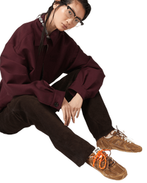 New Balance X Miu Miu 530 SL suede women's sneakers