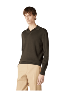 <tc>Loro Piana</tc> 男士無扣 Polo 衫