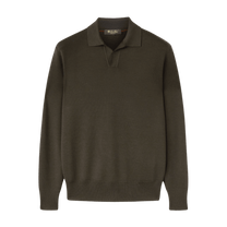 <tc>Loro Piana</tc> 男士無扣 Polo 衫