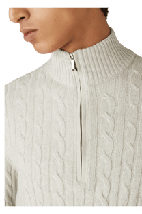 <tc>Loro Piana</tc> เสื้อจัมเปอร์เทรคเซียสำหรับผู้ชาย