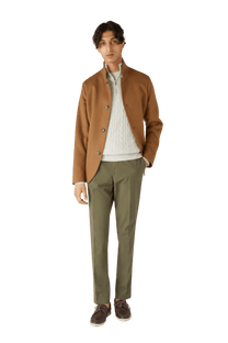 <tc>Loro Piana</tc> เสื้อจัมเปอร์เทรคเซียสำหรับผู้ชาย