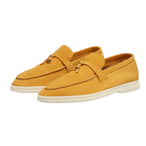 <tc>Loro Piana</tc> 女士夏季 Charms Walk 樂福鞋（絨面革）
