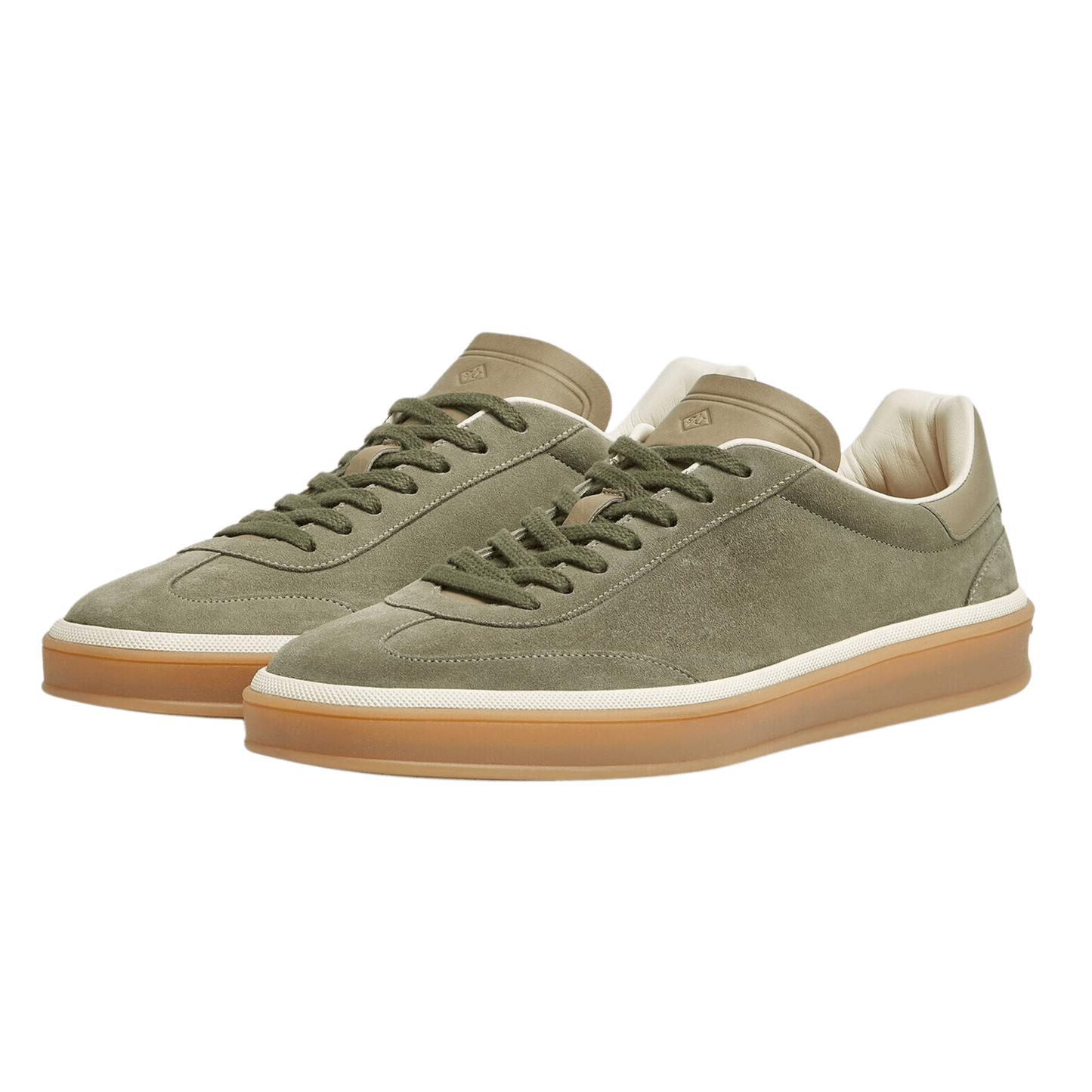 Loro Piana Men’s Tennis Walk Sneakers (Suede Calf Split)