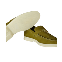 <tc>Loro Piana</tc> 女士夏季 Charms Walk 樂福鞋（絨面革）