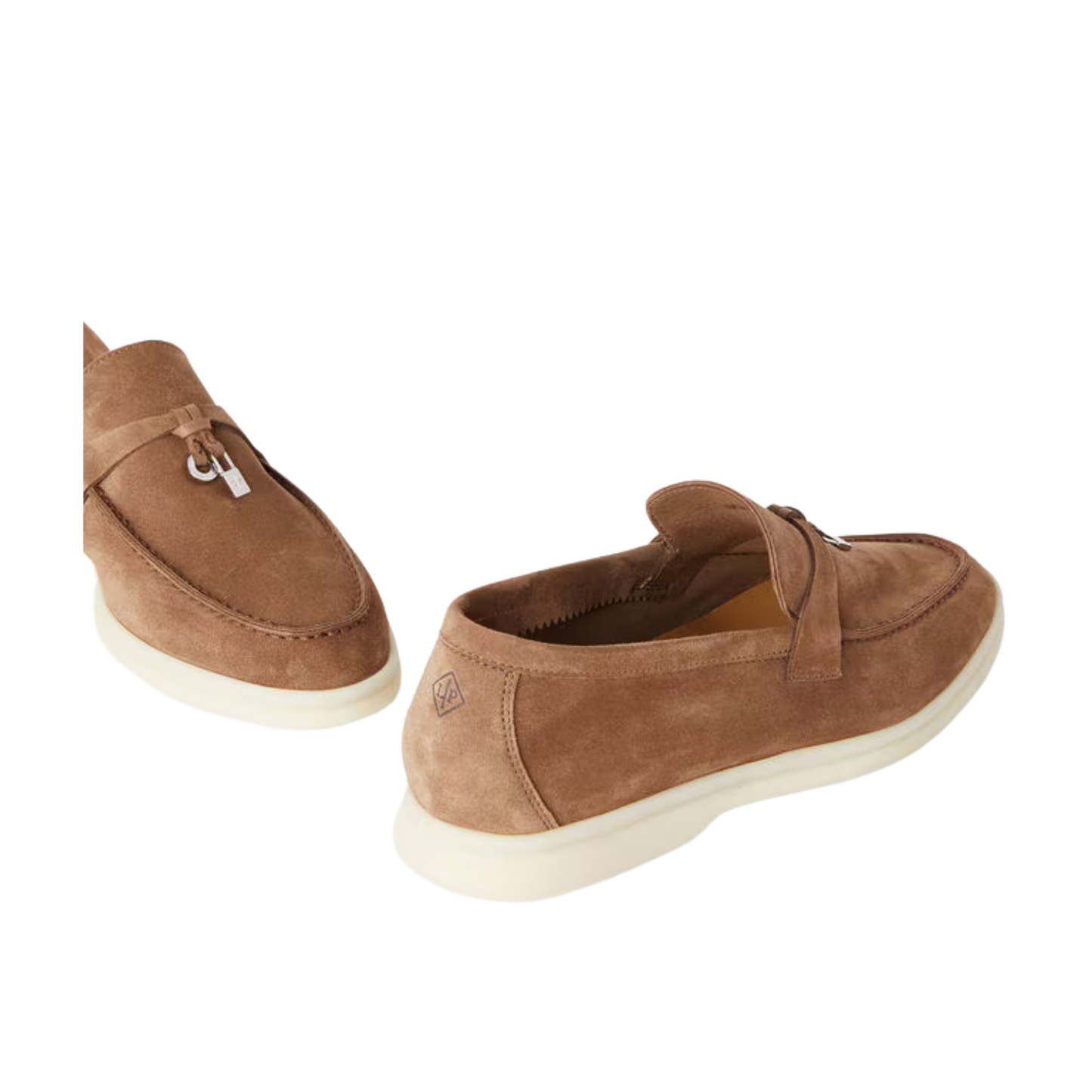 <tc>Loro Piana</tc> 女士夏季 Charms Walk 樂福鞋（絨面革）