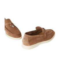 <tc>Loro Piana</tc> 女士夏季 Charms Walk 樂福鞋（絨面革）