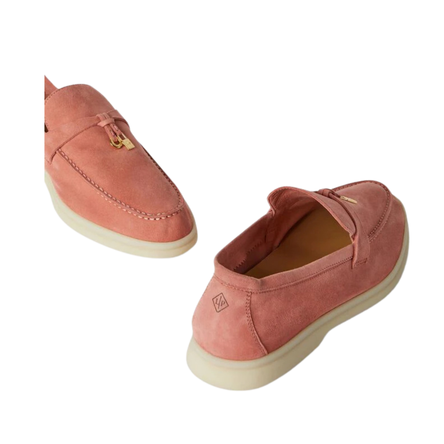 <tc>Loro Piana</tc> 女士夏季 Charms Walk 樂福鞋（絨面革）
