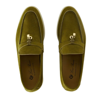<tc>Loro Piana</tc> 女士夏季 Charms Walk 樂福鞋（絨面革）