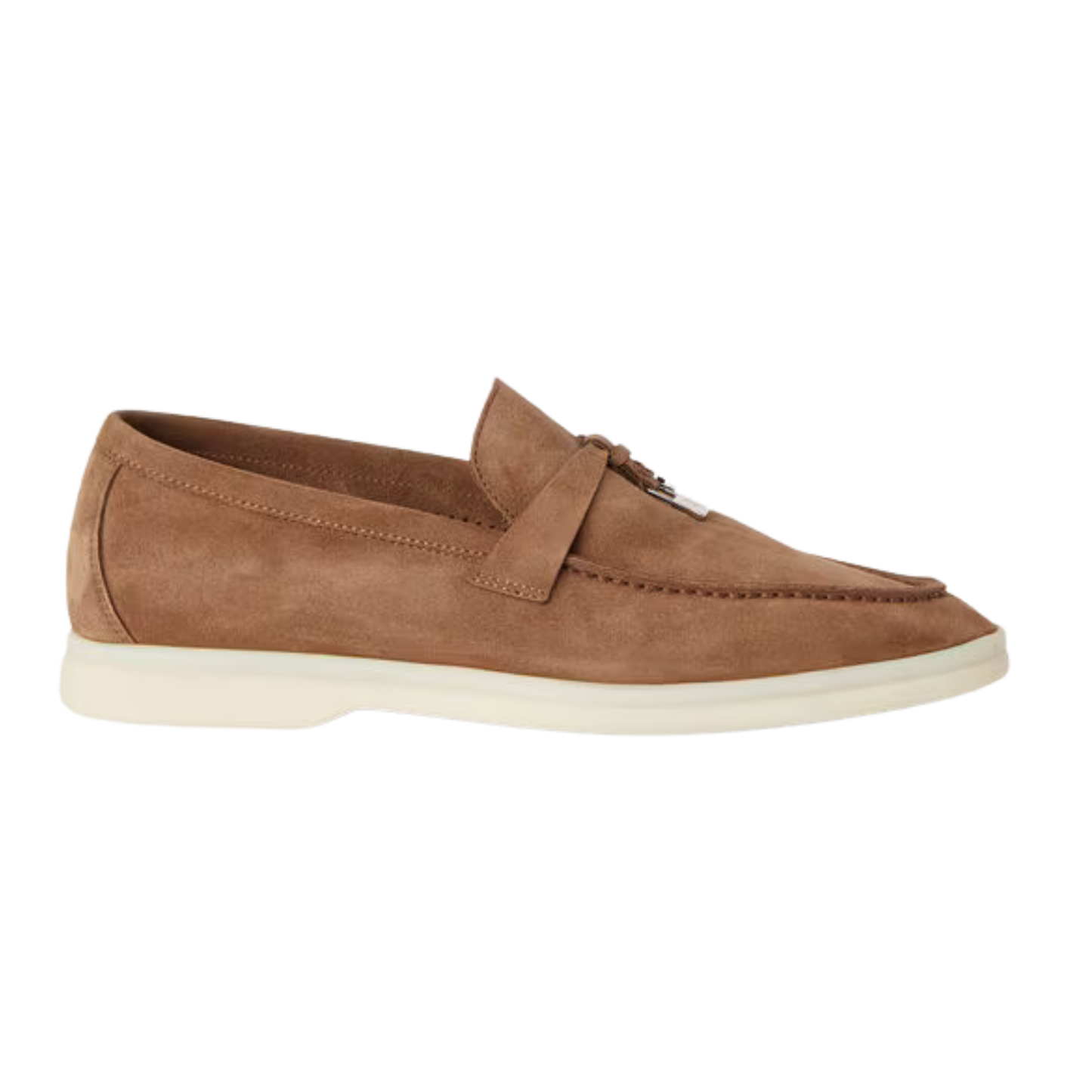 <tc>Loro Piana</tc> 女士夏季 Charms Walk 樂福鞋（絨面革）