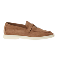 <tc>Loro Piana</tc> 女士夏季 Charms Walk 樂福鞋（絨面革）
