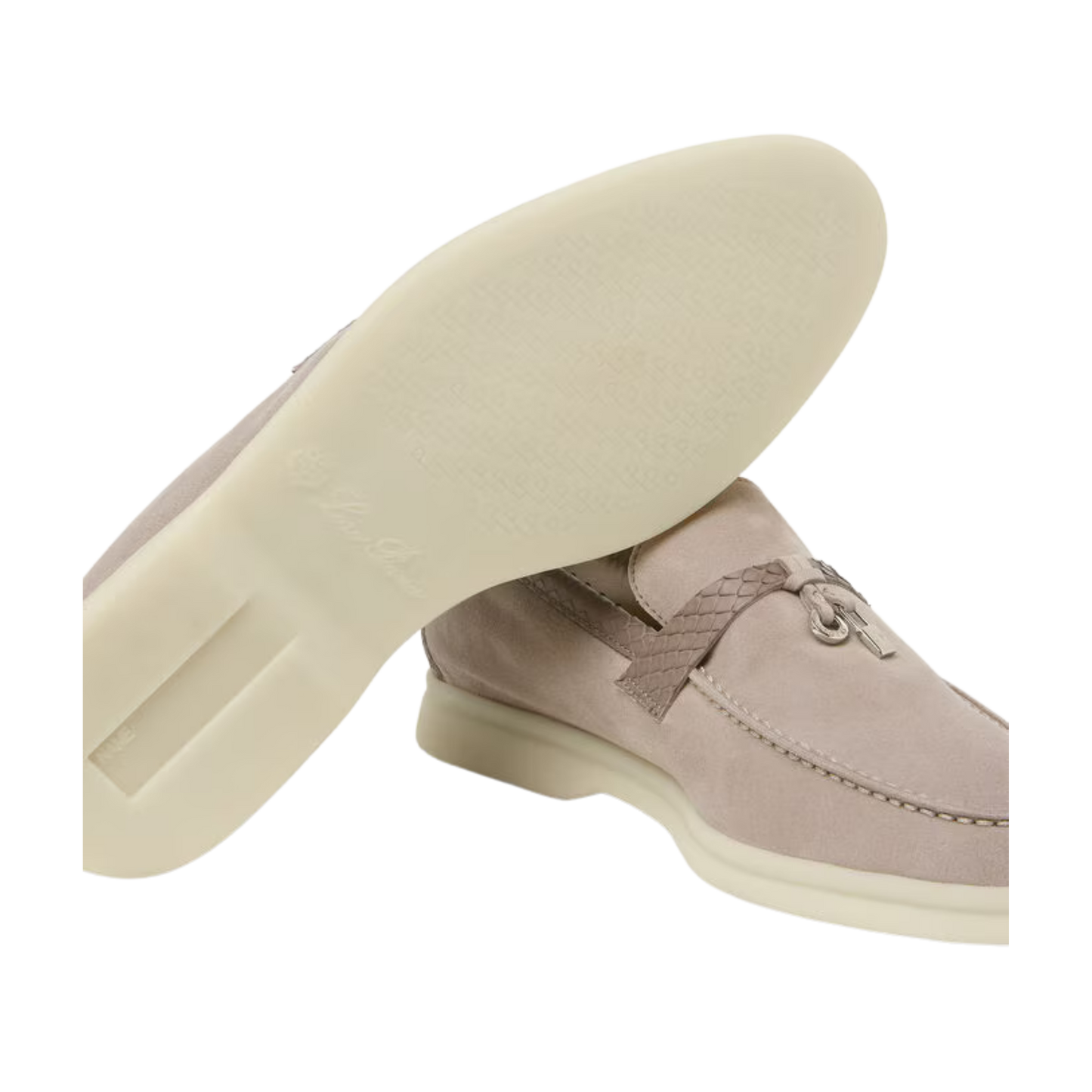 <tc>Loro Piana</tc> 女士夏季 Charms Walk 樂福鞋（絨面革）