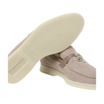 <tc>Loro Piana</tc> 女士夏季 Charms Walk 樂福鞋（絨面革）