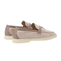 <tc>Loro Piana</tc> 女士夏季 Charms Walk 樂福鞋（絨面革）