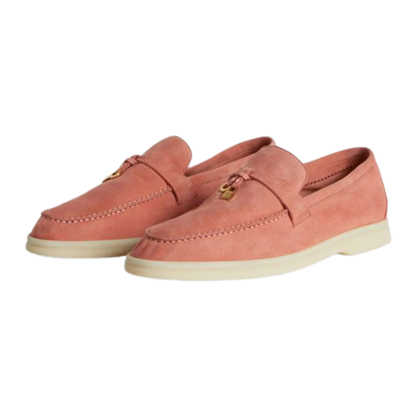 <tc>Loro Piana</tc> 女士夏季 Charms Walk 樂福鞋（絨面革）