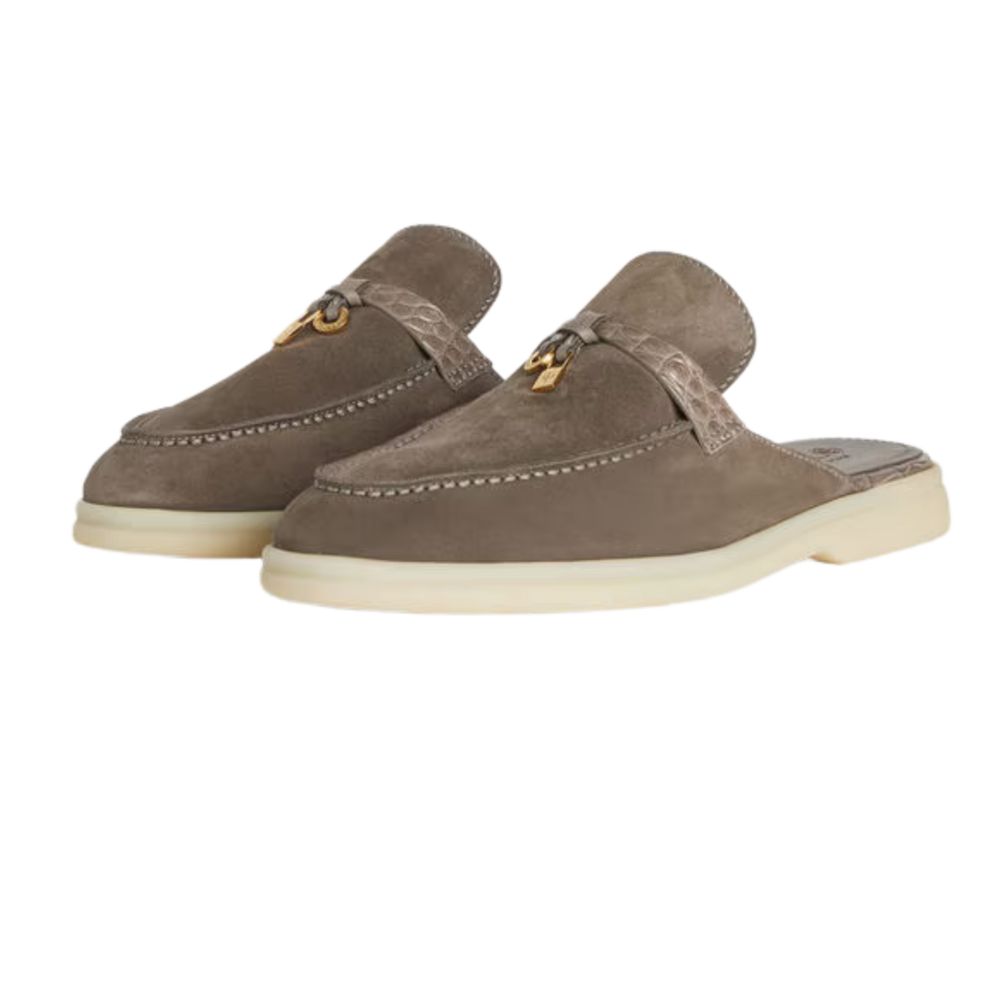 <tc>Loro Piana</tc> Charms Walk Babouche 女士樂福鞋