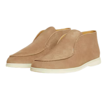 <tc>Loro Piana</tc> メンズ オープンウォーク チャッカブーツ