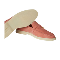 <tc>Loro Piana</tc> 女士夏季 Charms Walk 樂福鞋（絨面革）