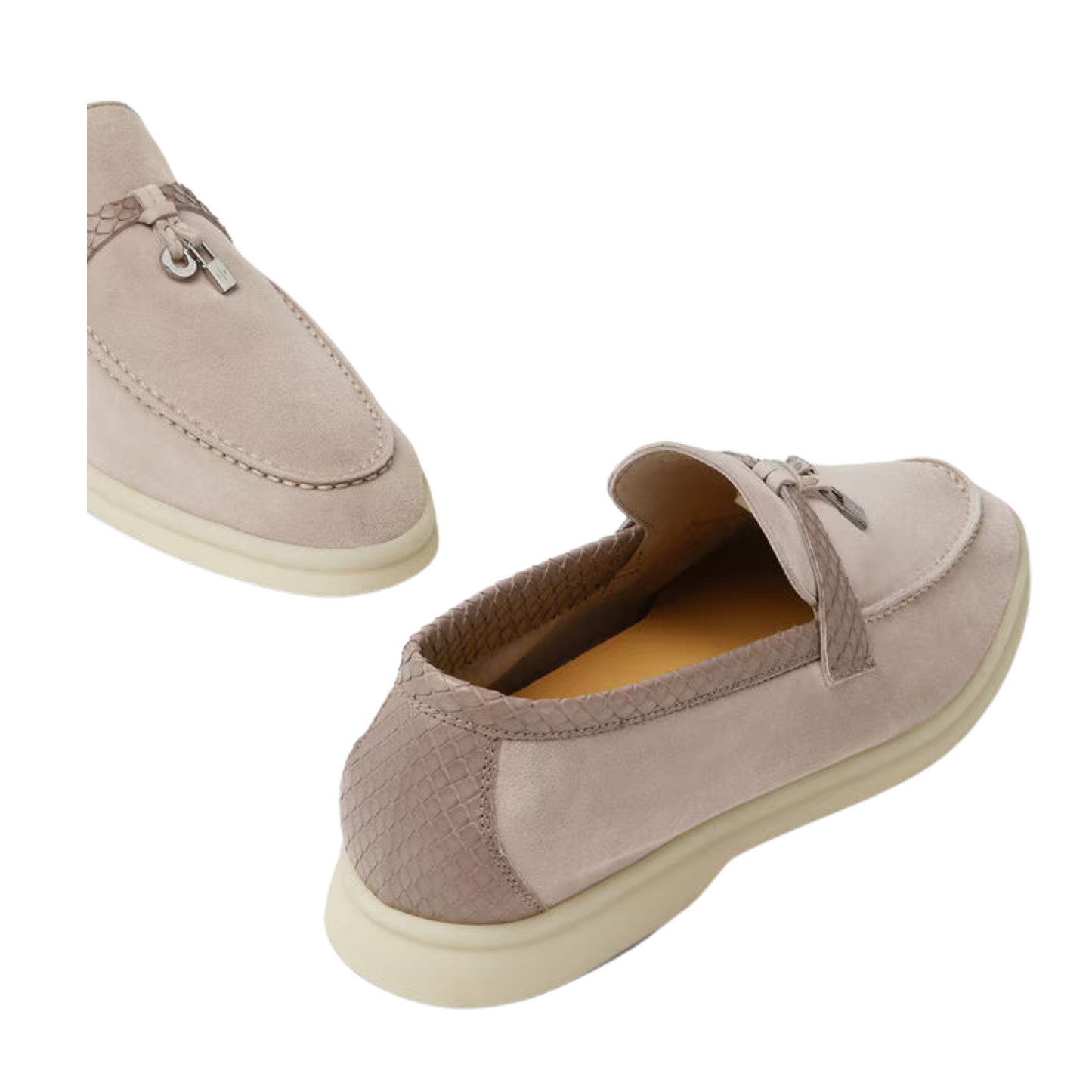 <tc>Loro Piana</tc> 女士夏季 Charms Walk 樂福鞋（絨面革）