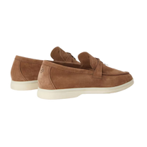 <tc>Loro Piana</tc> 女士夏季 Charms Walk 樂福鞋（絨面革）