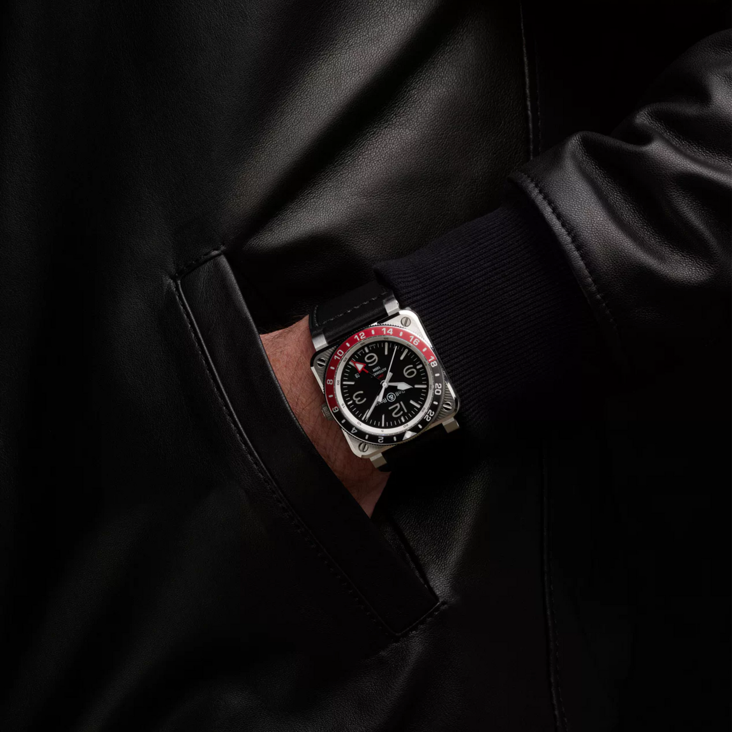 Bell & Ross BR-03 GMT Black