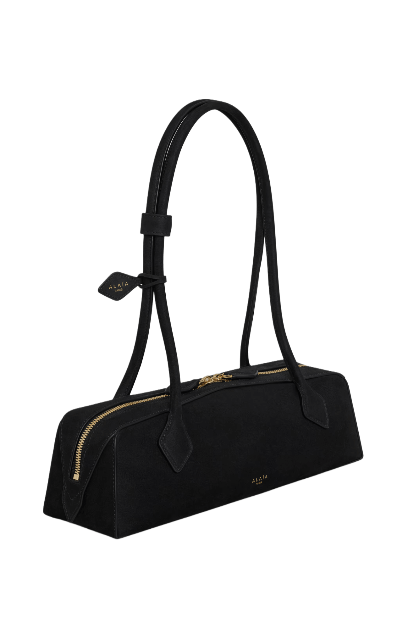 Alaia Le Teckel Medium Bag In Nubuck Calfskin