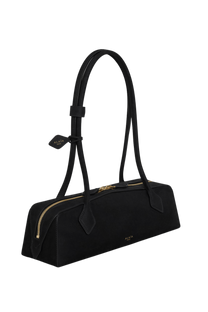 Alaia Le Teckel Medium Bag In Nubuck Calfskin