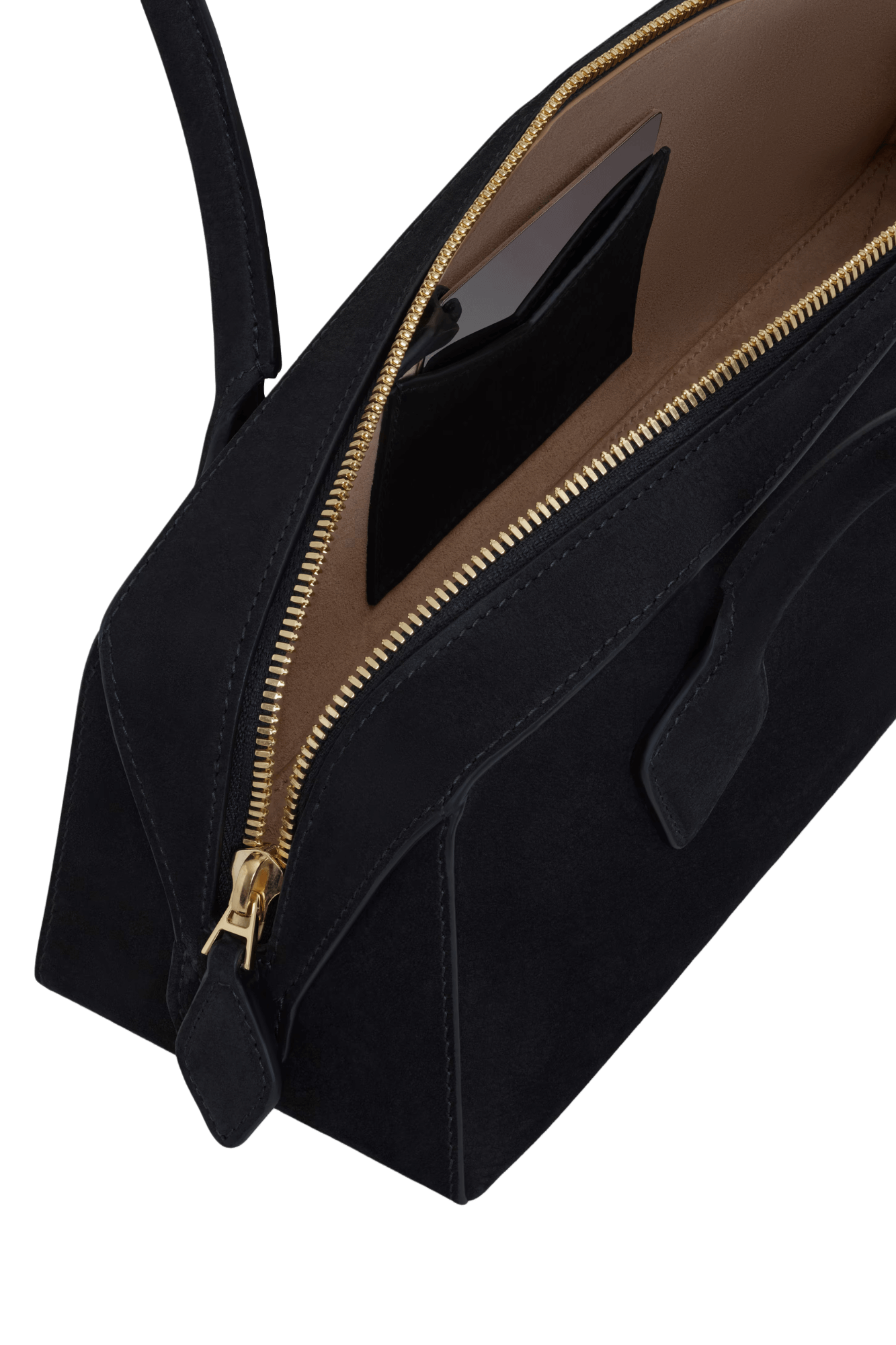 Alaia Le Teckel Medium Bag In Nubuck Calfskin