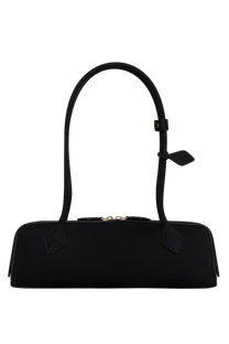 Alaia Le Teckel Medium Bag In Nubuck Calfskin