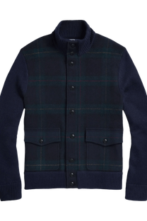 <tc>Ralph Lauren</tc> 男士 Polo 格紋羊毛開襟衫