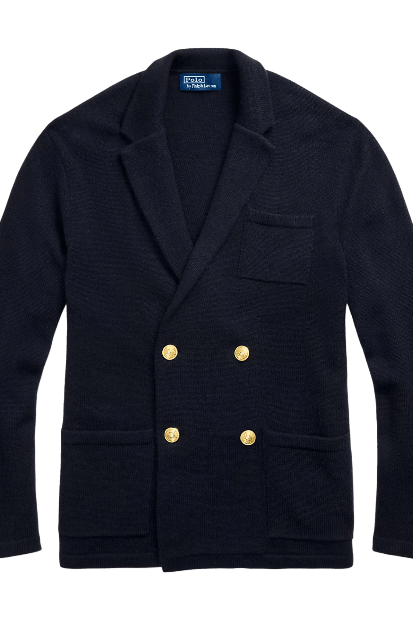 <tc>Ralph Lauren</tc> 男女通用羊絨西裝開襟衫