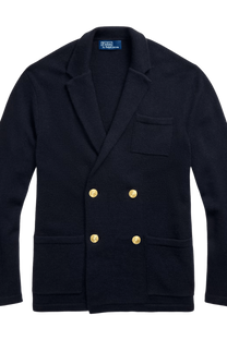 <tc>Ralph Lauren</tc> 男女通用羊絨西裝開襟衫