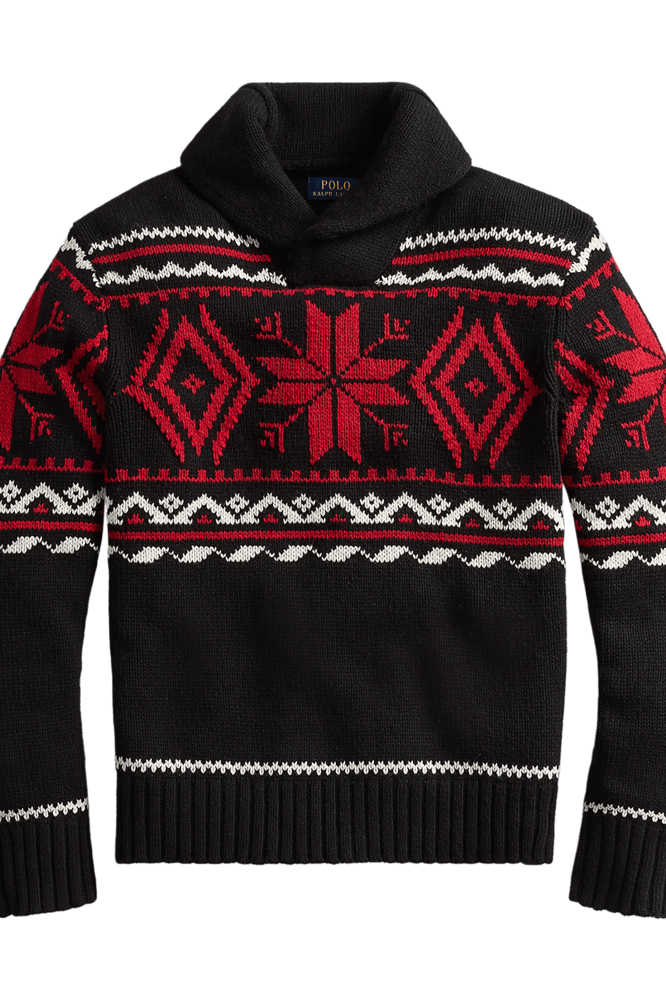 <tc>Ralph Lauren</tc> 男士雪花棉混紡套頭衫