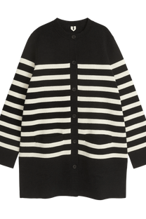 <tc>Arket</tc> Cárdigan de algodón extragrande para mujer
