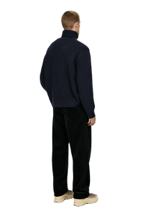 <tc>Arket</tc> เสื้อจัมเปอร์คอเต่าผ้าขนสัตว์หนาสำหรับผู้ชาย