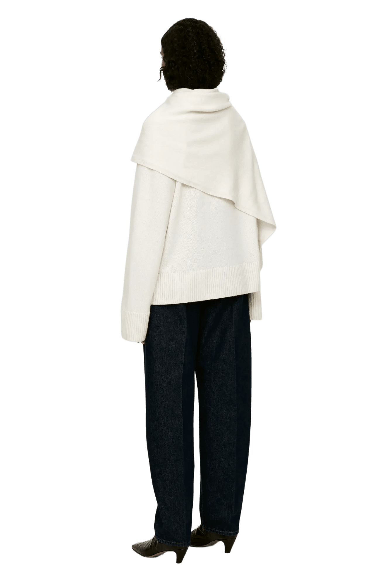 <tc>Arket</tc> 女士羊毛圍巾套衫