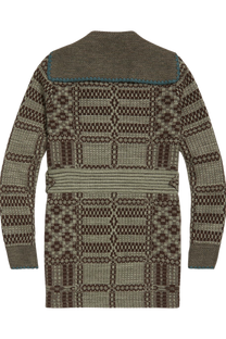 <tc>Ralph Lauren</tc> 女士束帶提花開襟衫