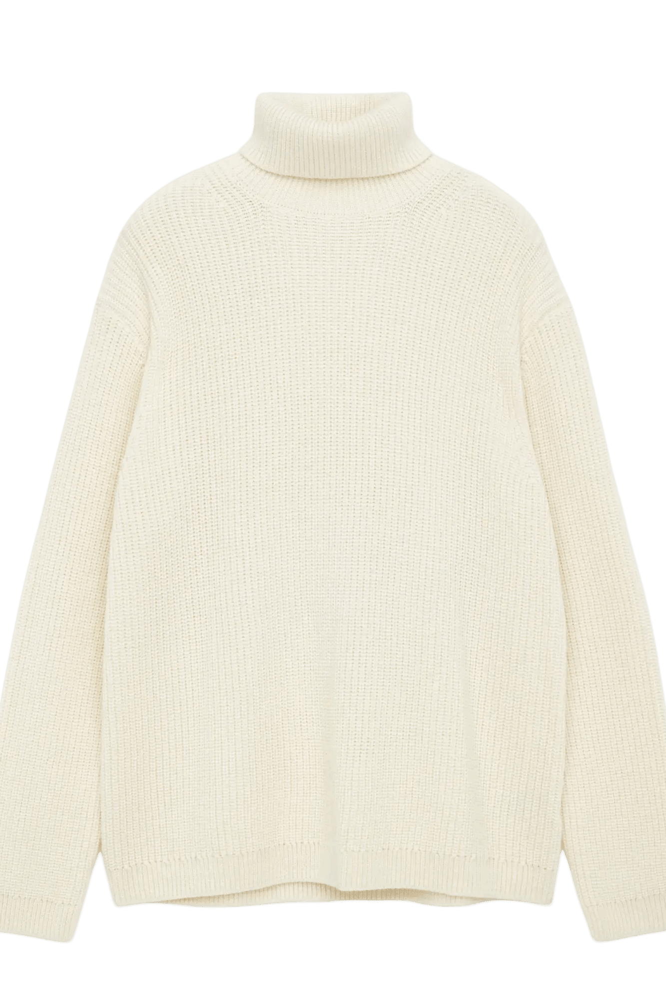 <tc>Arket</tc> เสื้อจัมเปอร์คอเต่าผ้าขนสัตว์หนาสำหรับผู้ชาย