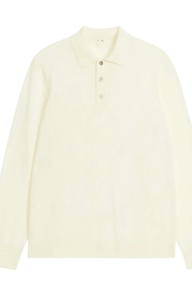 <tc>Arket</tc> เสื้อกันหนาวโปโลเมอริโนสำหรับผู้ชาย