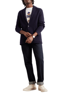 <tc>Ralph Lauren</tc> 男士羊毛混紡西裝開襟衫