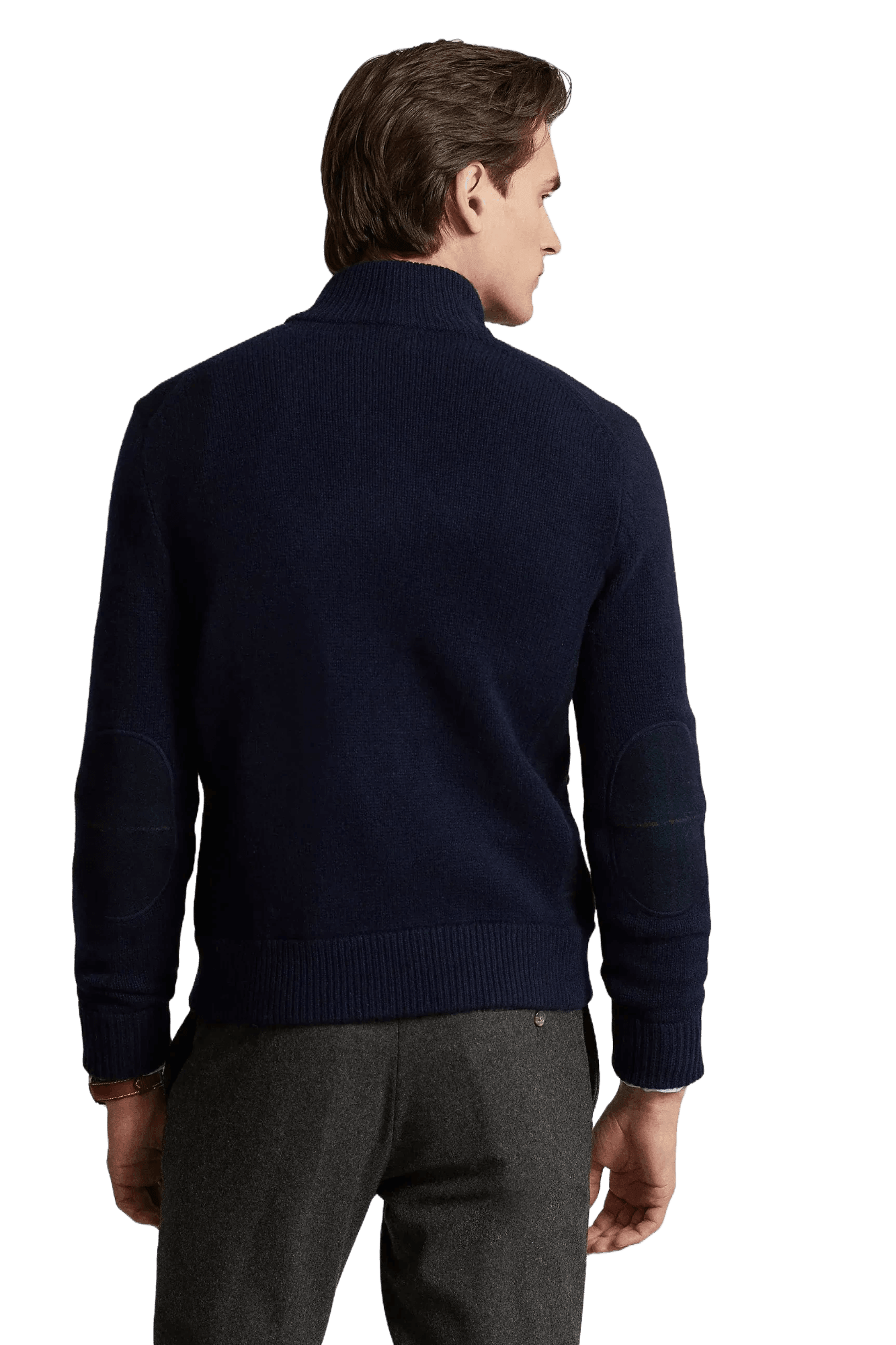 <tc>Ralph Lauren</tc> 男士 Polo 格紋羊毛開襟衫
