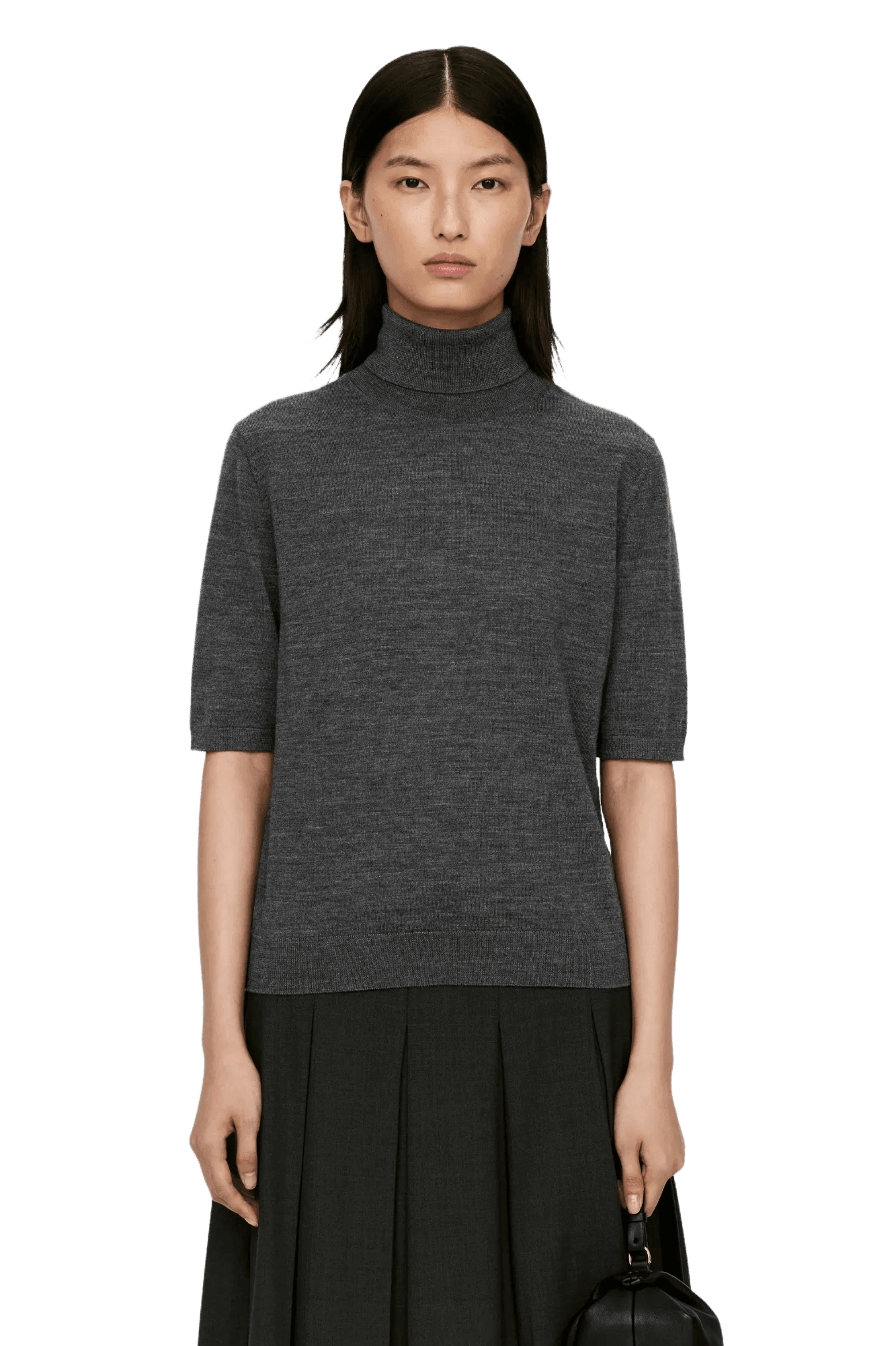 <tc>Arket</tc> 女款短袖高領套頭衫
