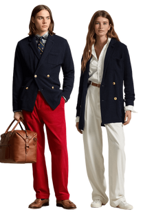 <tc>Ralph Lauren</tc> 男女通用羊絨西裝開襟衫