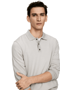 <tc>Arket</tc> เสื้อกันหนาวโปโลเมอริโนสำหรับผู้ชาย