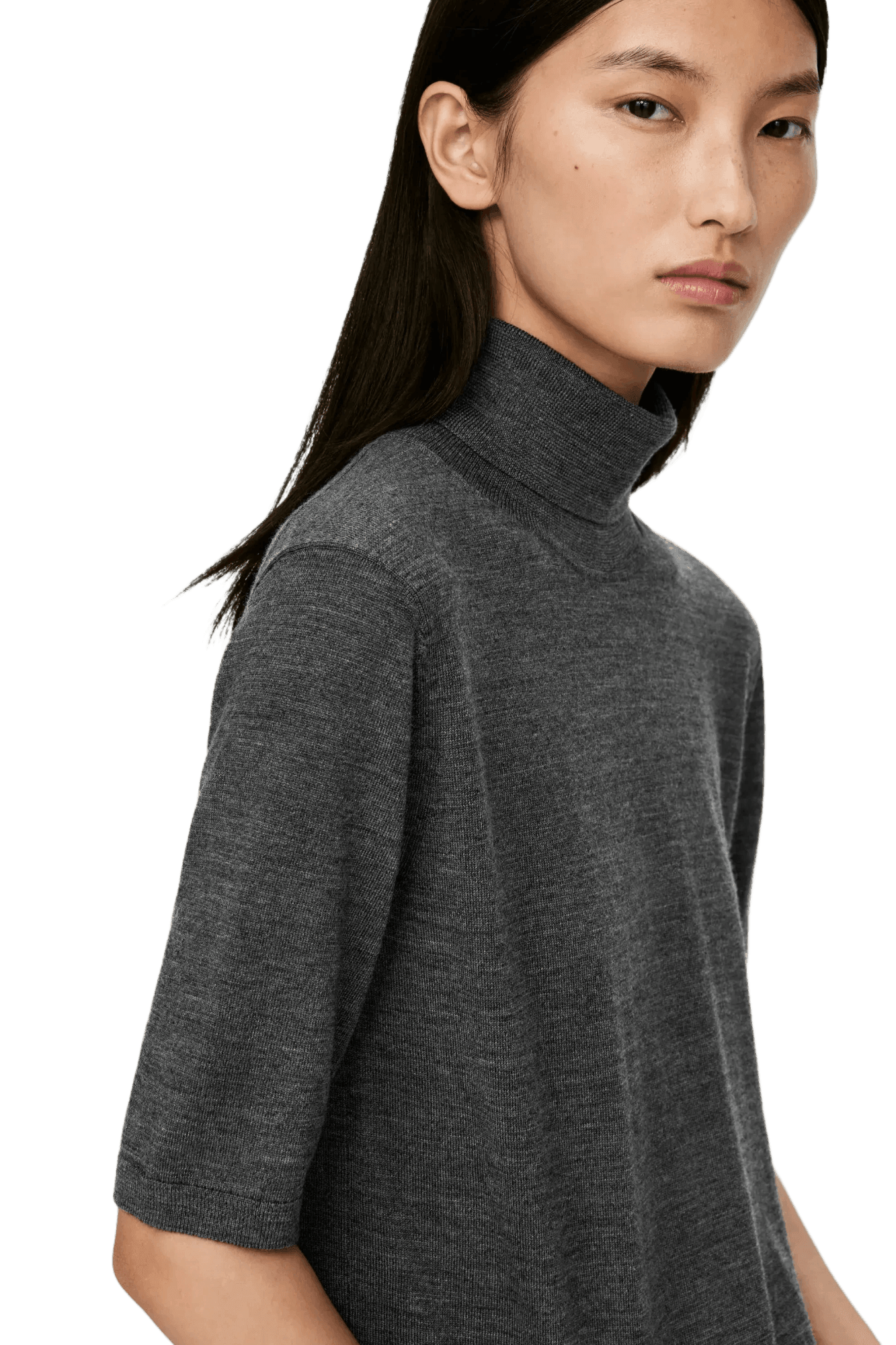 <tc>Arket</tc> 女款短袖高領套頭衫