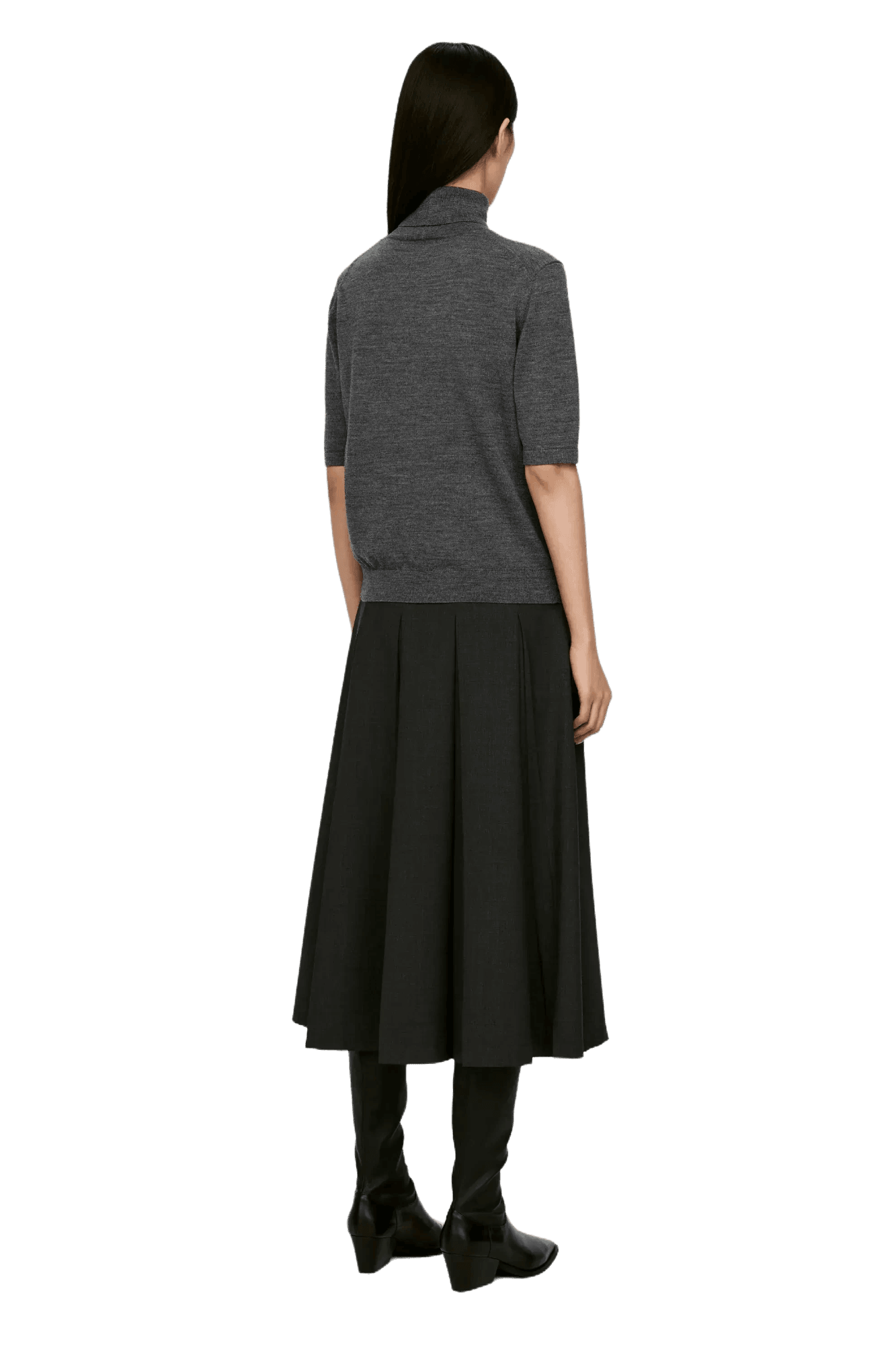 <tc>Arket</tc> 女款短袖高領套頭衫